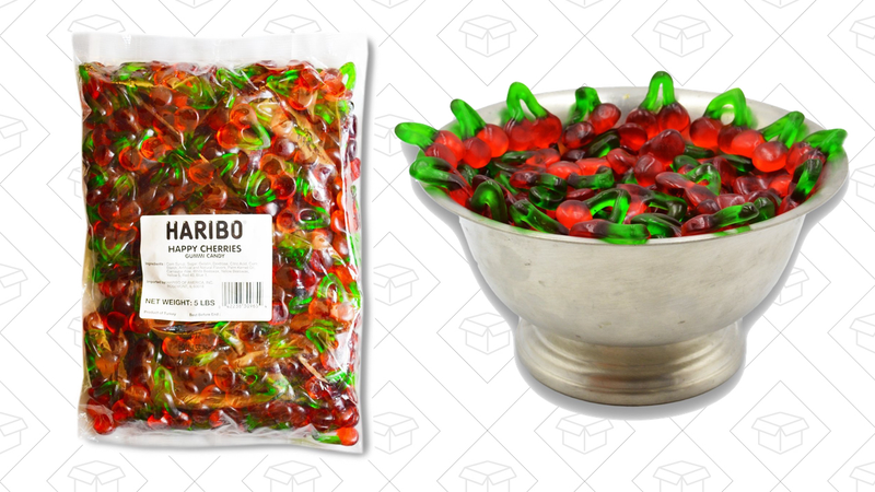 Haribo Happy Cherries, 5- Pound Bag, $8 with coupon